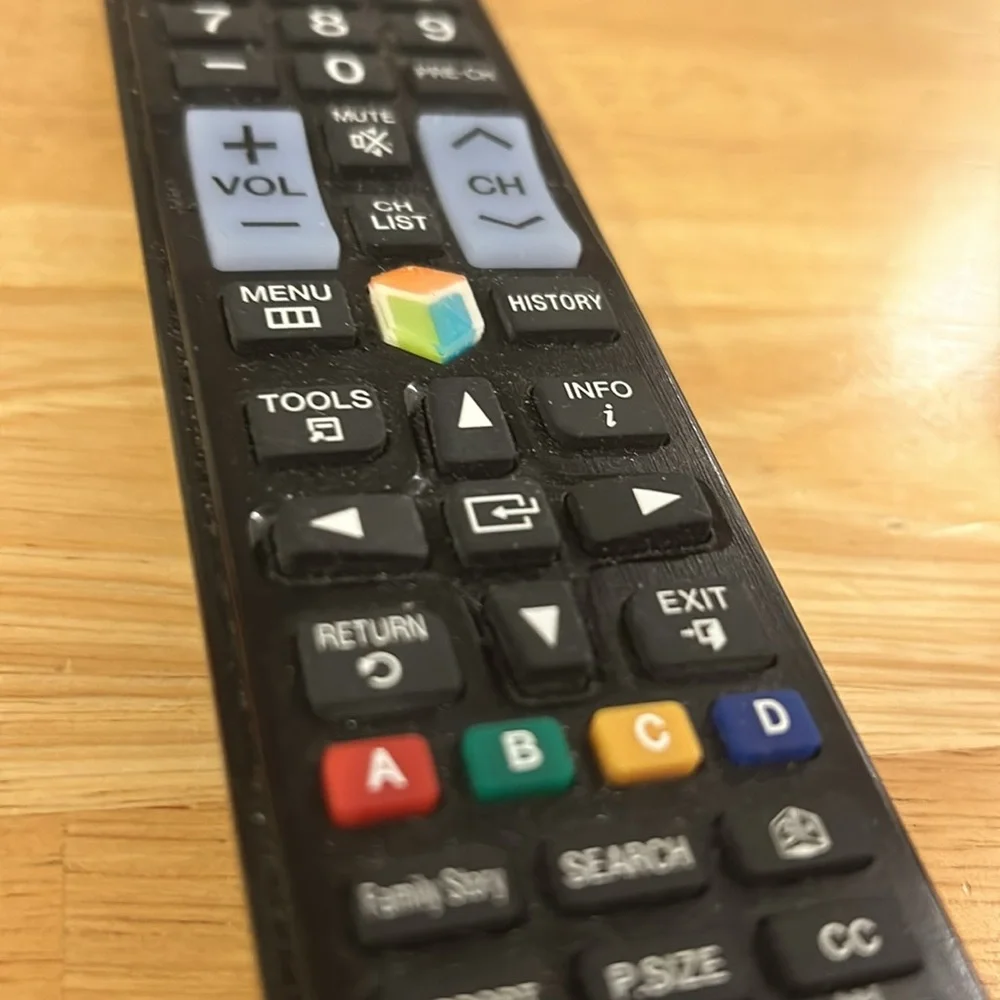 Samsung Tv remote control A550058A good condition. For Samsung smart TV.